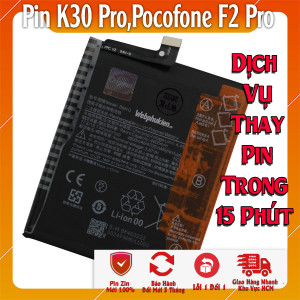 Pin Webphukien cho Xiaomi Redmi K30 Pro, Pocofone F2 Pro Việt Nam BM4Q - 4700mAh 